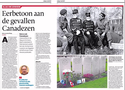 Canadezen in Arnhem en Oosterbeek